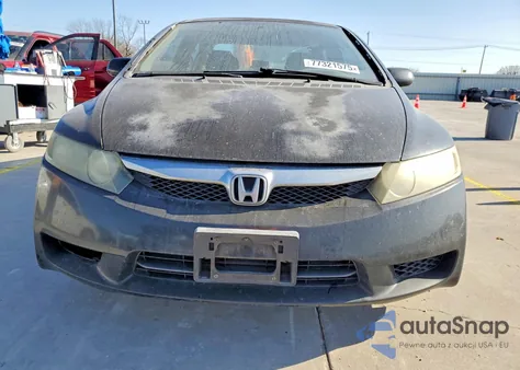2009 Honda Civic Lx z USA, uszkodzony, nr VIN 2HGFA16599H348244